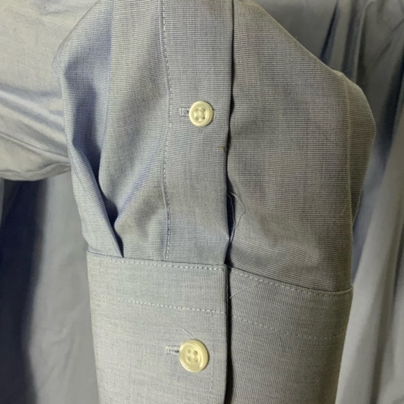 J. Crew re-imagined blue button collared shirt slim XL NWT - Picture 3 of 11